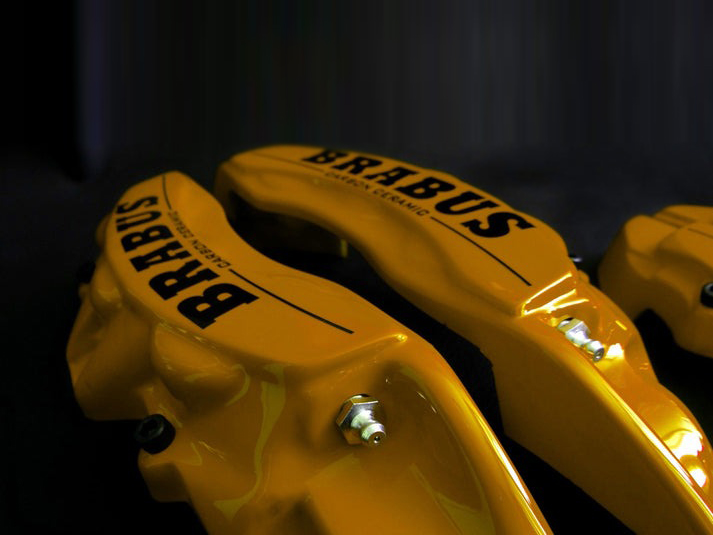 Mercedes-Benz G-Class W463 (2007-2018) Brake Caliper Covers - Brabus Style Yellow